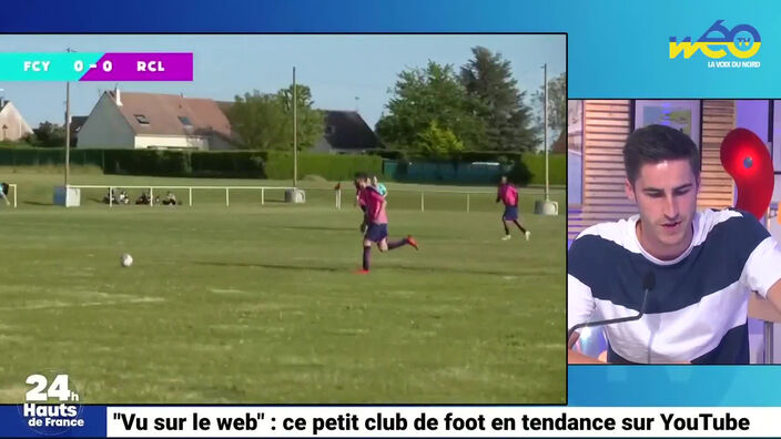 Vu sur le web : dans l'Oise, un petit club de foot en tendance sur YouTube !