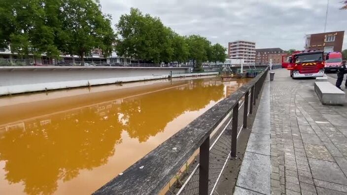 Maubeuge (59) : La Sambre polluée ?