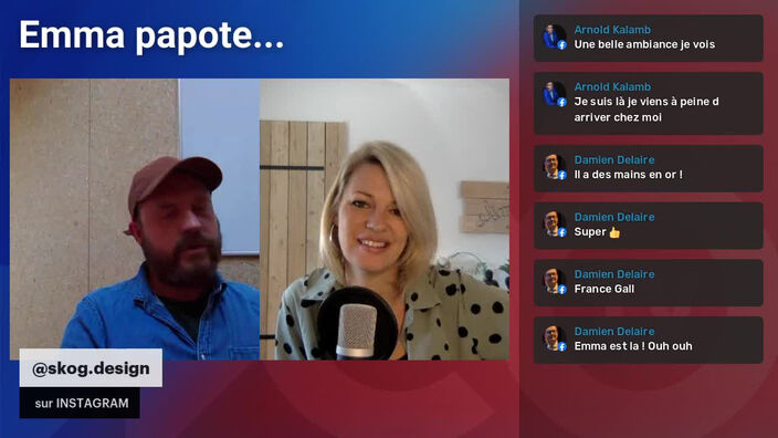 Emma papote avec Camille CREPIN, fondateur de la marque SKOG DESIGN