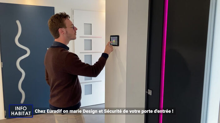 Chez Euradif on marie Design et Sécurité de votre porte d'entrée !