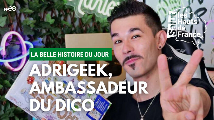 La belle histoire du jour : AdriGeek, le Youtubeur qui lit le dico en live