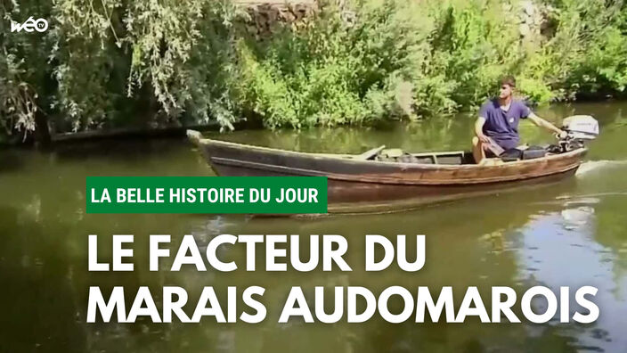 La belle histoire du jour : le facteur du marais audomarois