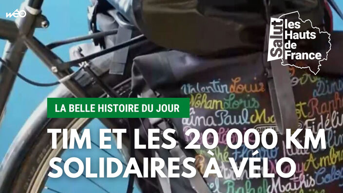 Tim et les 20 000 km solidaires à vélo