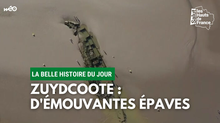 Zuydcoote : d'émouvantes épaves