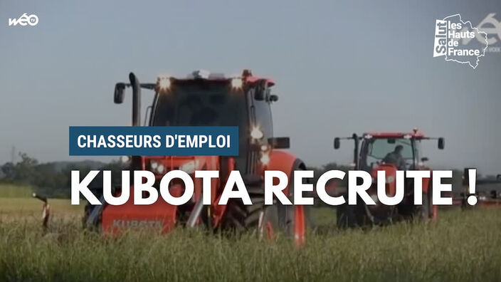 Ça recrute à Kubota, spécialiste des tracteurs agricoles !