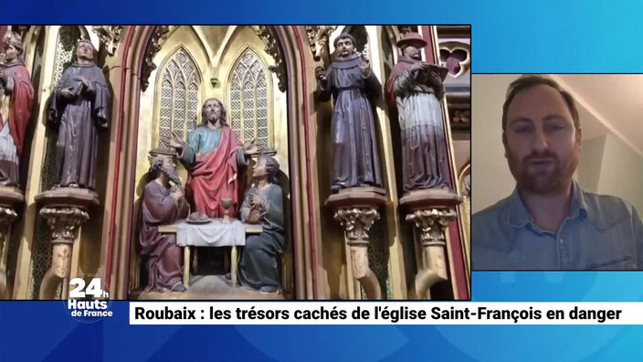 L'info des territoires : les trésors cachés de l’église Saint-François à Roubaix en danger