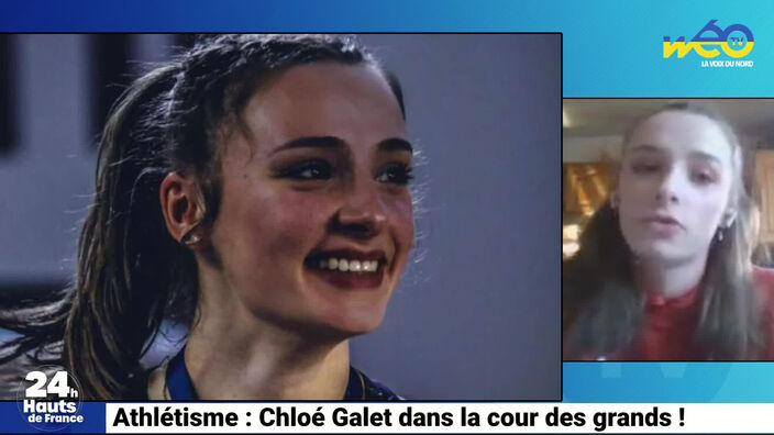 Athlétisme : Chloé Galet dans la cour des grands