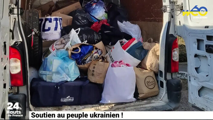 Le Douaisis au secours de la population ukrainienne