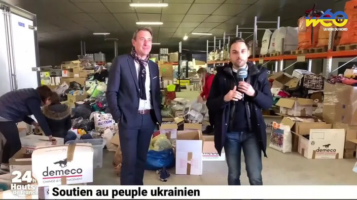 Ukraine : un convoi solidaire au départ de Laon