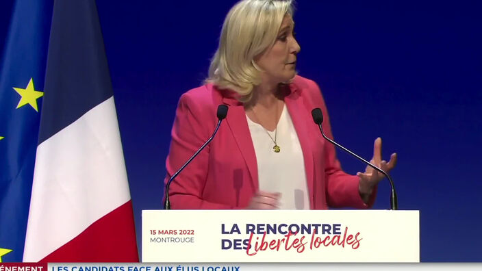 Présidentielle : Marine le Pen veut augmenter les salaires des soignants de 10% 