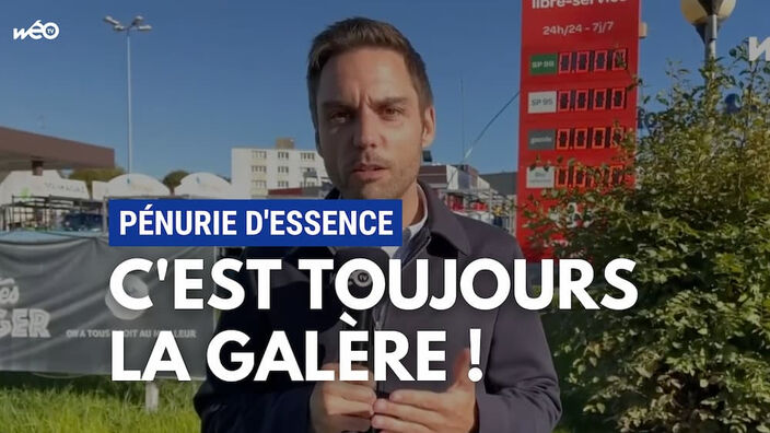 Pénurie d’essence : 1 station sur 2 est toujours fermée dans la région