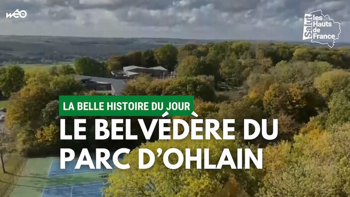 Le belvédère du parc d’Olhain