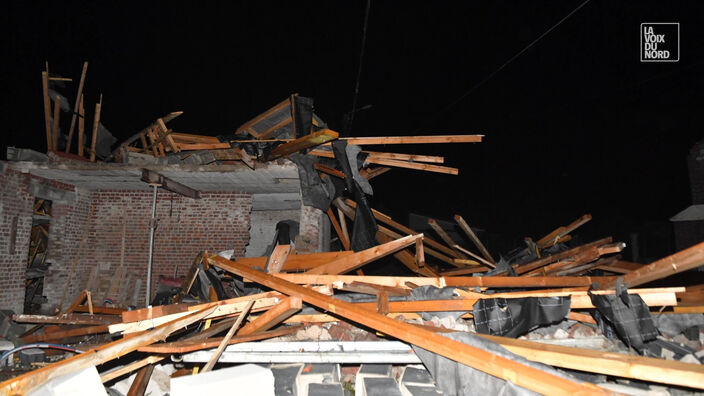 Les images de Bihucourt, village du Sud Arrageois touché par une tornade dimanche