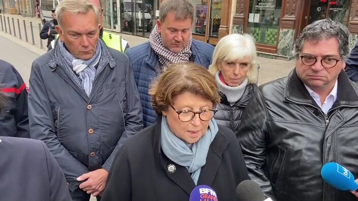 Lille: première réaction de Martine Aubry après l’effondrement des deux immeubles