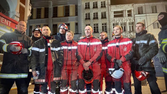 Immeubles effondrés : une personne décédée