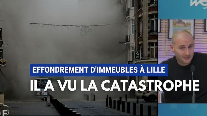 Témoignage : il était devant l’immeuble au moment de l’effondrement