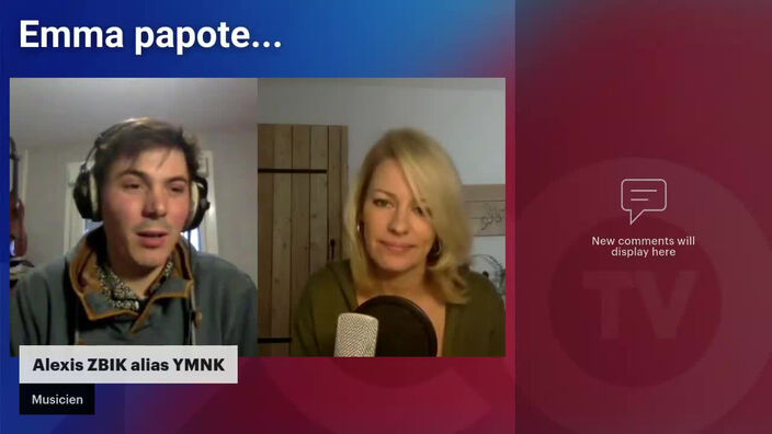 Emma papote avec Alexis ZBIK alias YMNK, musicien