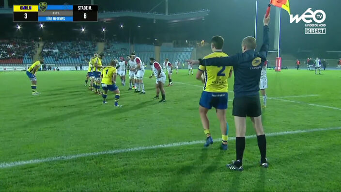 Rugby : le match entre l'OMR et le Stade Métropolitain en intégralité