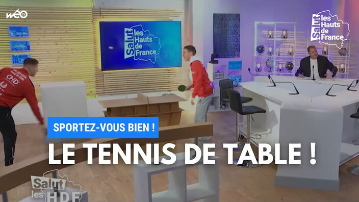 Le tennis de table en Hauts-de-France