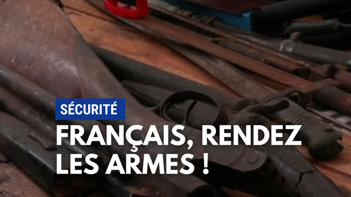 Les français invités à déposer les armes
