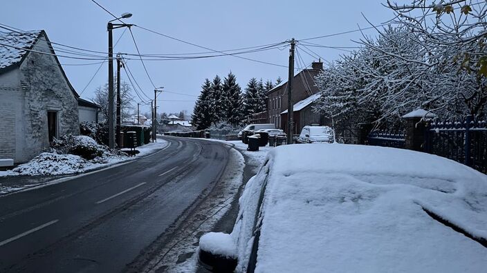 Une partie de la région se réveille sous la neige