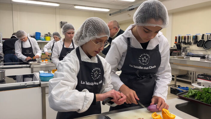 La Tablée des Chefs : Atelier anti-gaspi au collège de Ham