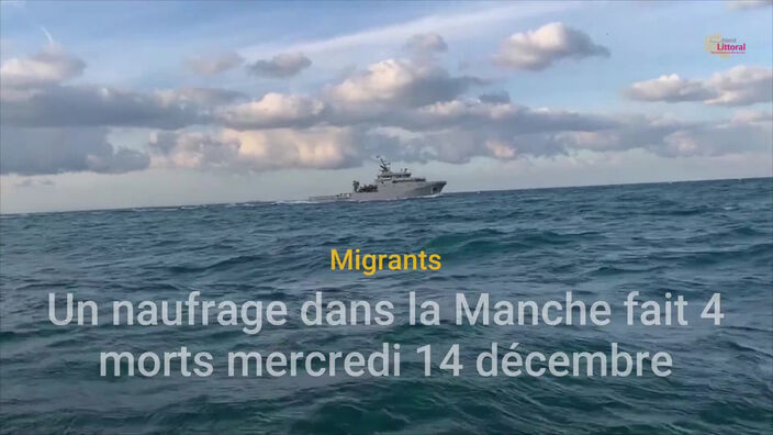 Un small boat a chaviré dans la Manche faisant 4 morts mercredi 14 décembre 2022