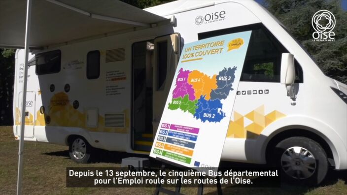 Le bus pour l'emploi du département de l'Oise