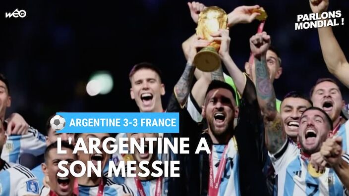 La consécration pour Messi