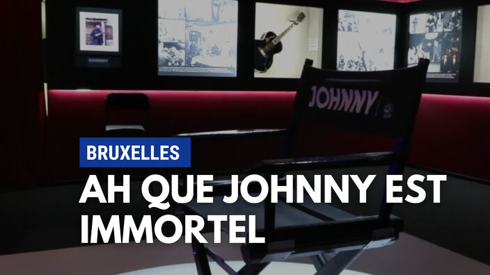 Bruxelles : une expo dans l'intimité de Johnny