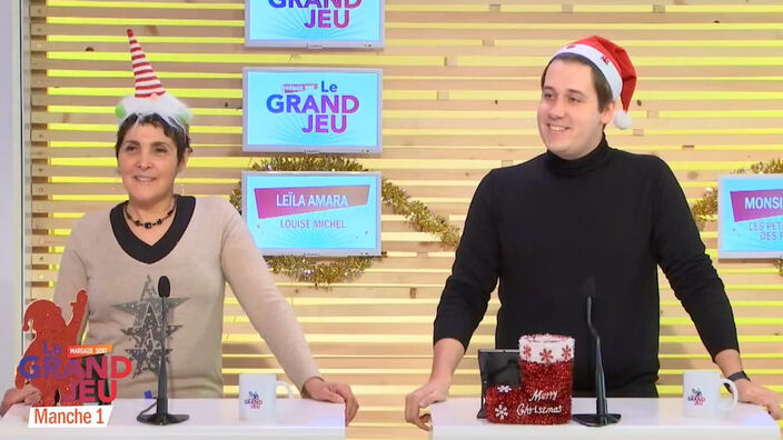 Le Grand Jeu avec Leïla Amara et Monsieur Alex : manche 1