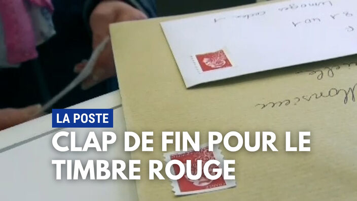 La Poste : la fin du timbre rouge