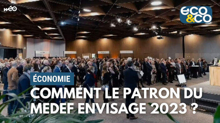 Comment le patron du MEDEF envisage 2023 ?