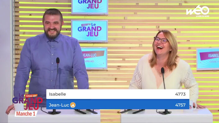 Le Grand Jeu avec Jean-Luc et Isabelle : manche 1