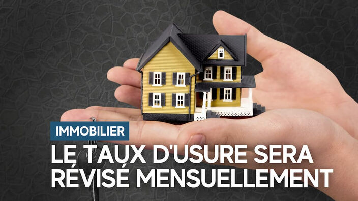 Crédit immobilier : quel taux d’usure ?