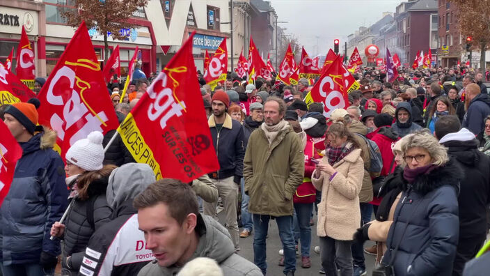 Réforme des retraites : La 2ème journée de mobilisation suivie à Amiens