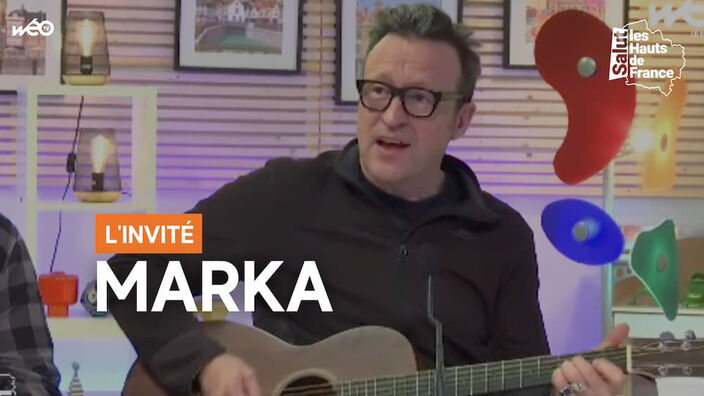 Notre invité : Marka, chanteur belge