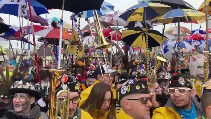 Carnaval de Dunkerque: la bande de Saint-Pol-sur-Mer