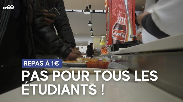 Repas à 1€ : L'élargissement à tous les étudiants rejeté