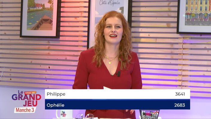 Le Grand Jeu avec Philippe et Ophélie : manche 3