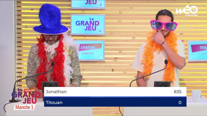 Le Grand Jeu avec Jonathan et Titouan : manche 1