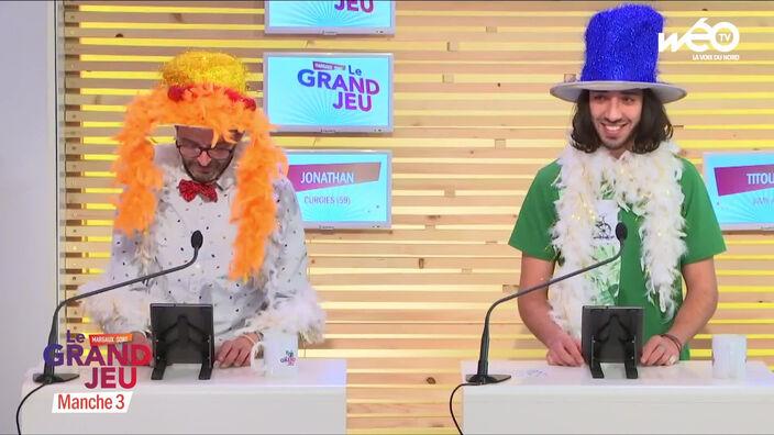 Le Grand Jeu avec Jonathan et Titouan : manche 3