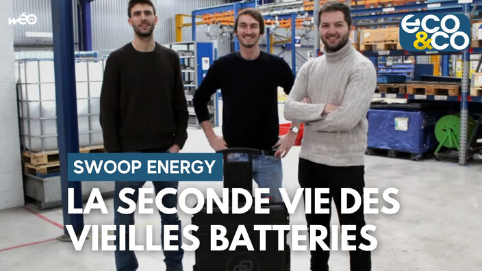 Swoop Energy, la seconde vie des vieilles batteries