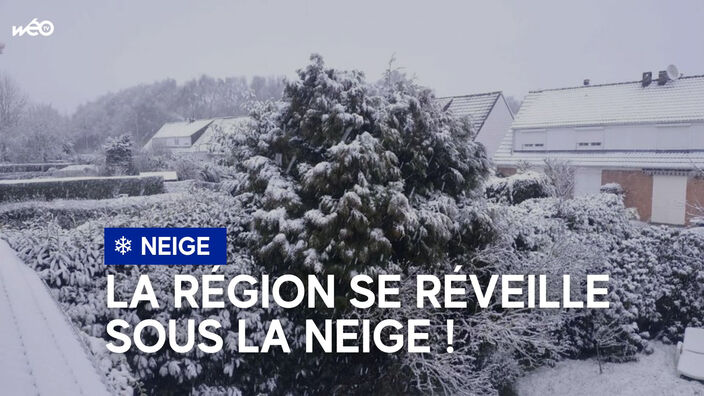 La région se réveille sous la neige