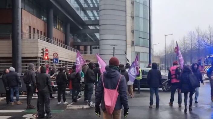 Lille : la sortie du périphérique vers le centre est bloquée ce matin