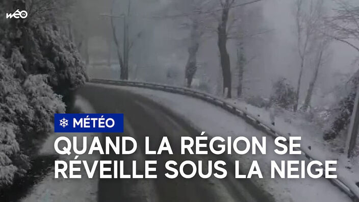 Un réveil sous la neige