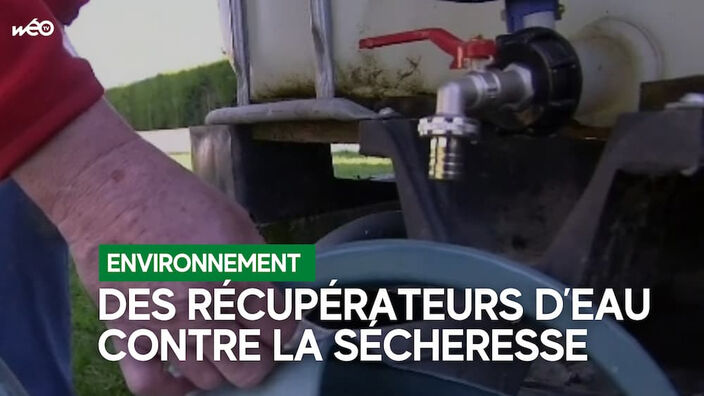 Sécheresse : les récupérateurs d’eau 