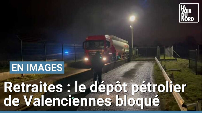Haulchin : le dépôt pétrolier de Valenciennes bloqué