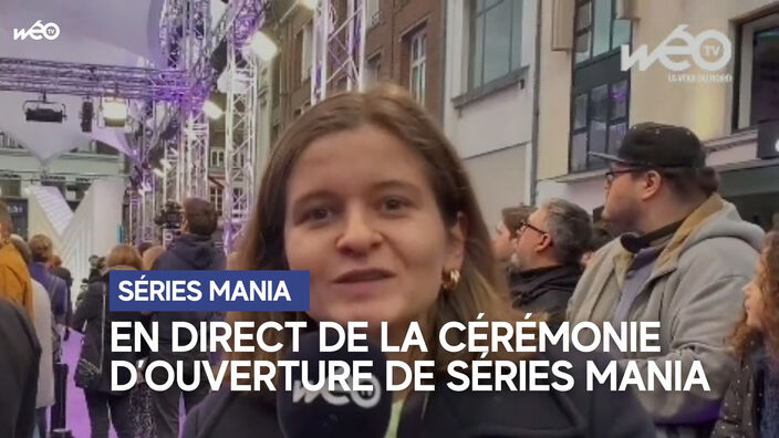 En direct de la cérémonie d’ouverture de Séries Mania 