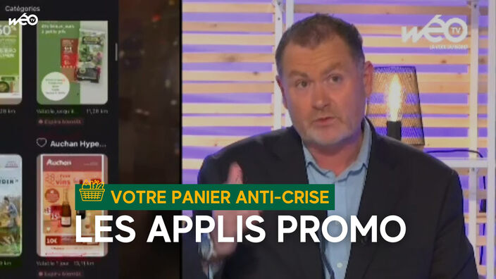 Le panier anti-crise de Wéo : les applis promo